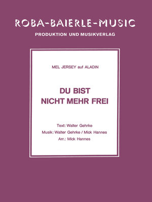 cover image of Do bist nicht mehr frei